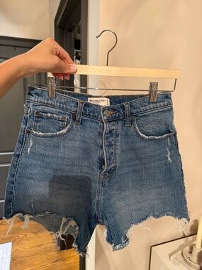 Abercrombie & fitch the dad short high rise